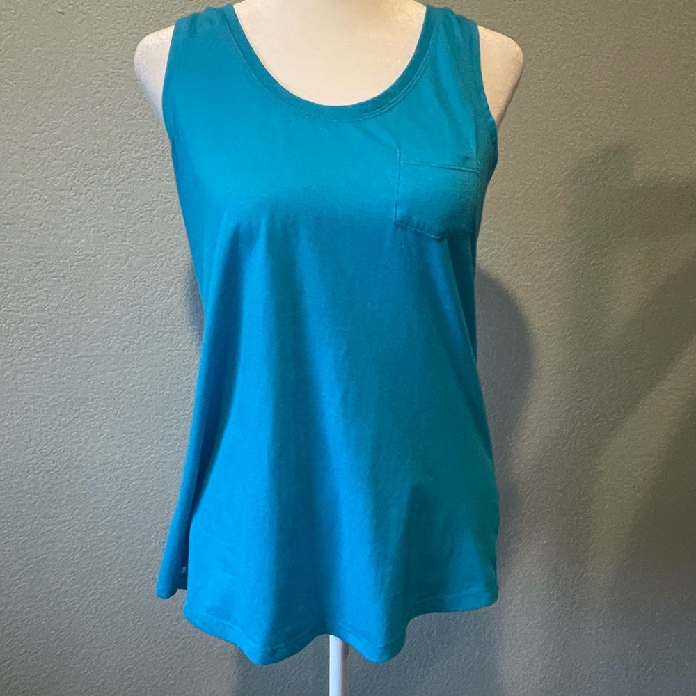 Relaxed Tank Top sheer back